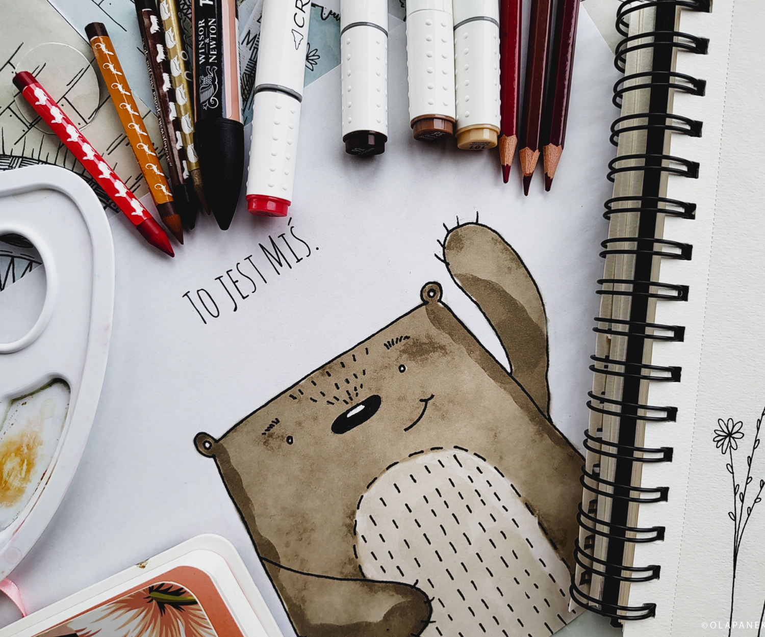 Teddy bear - selection of technique